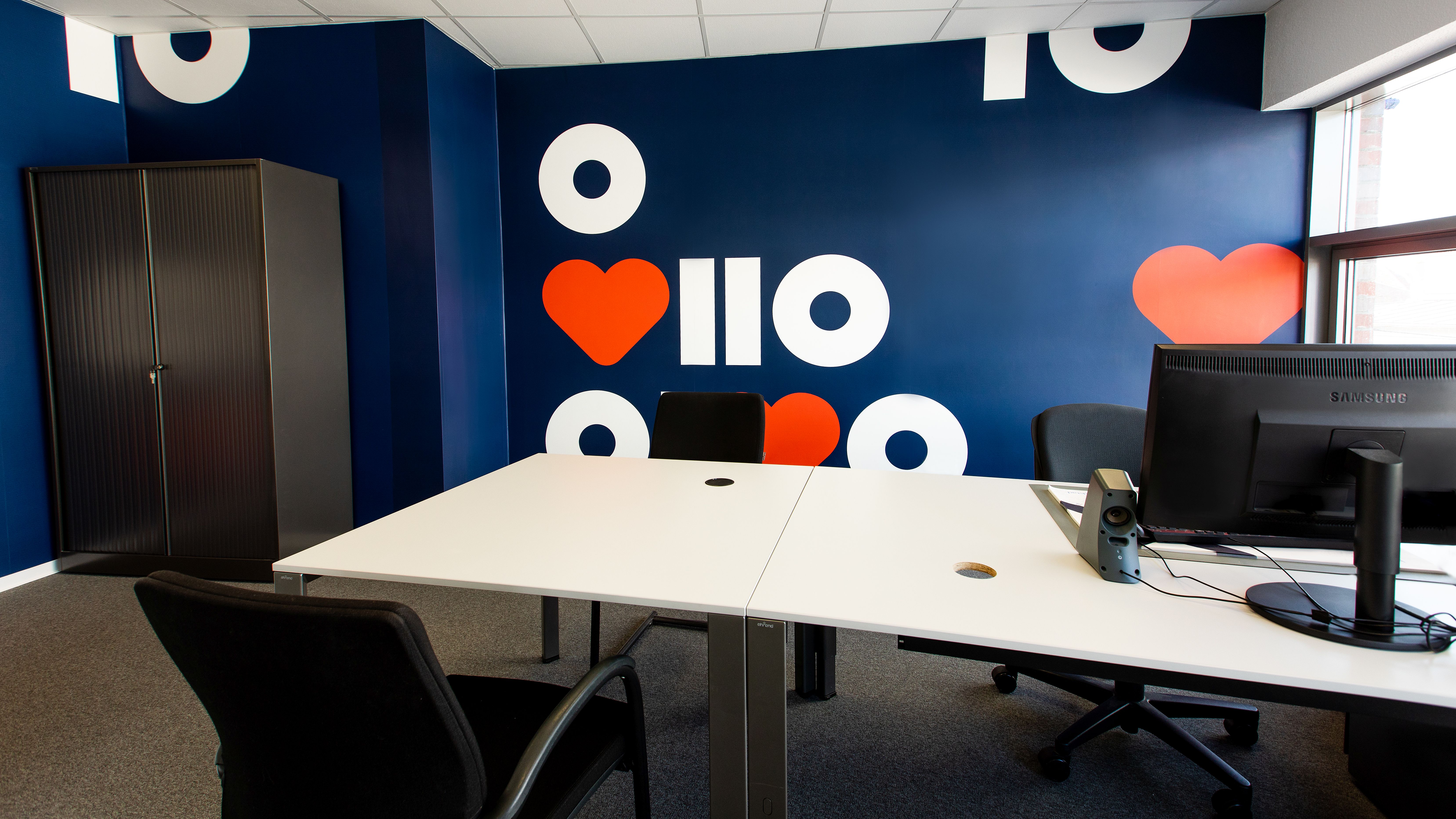 rebranded interior of Randstad