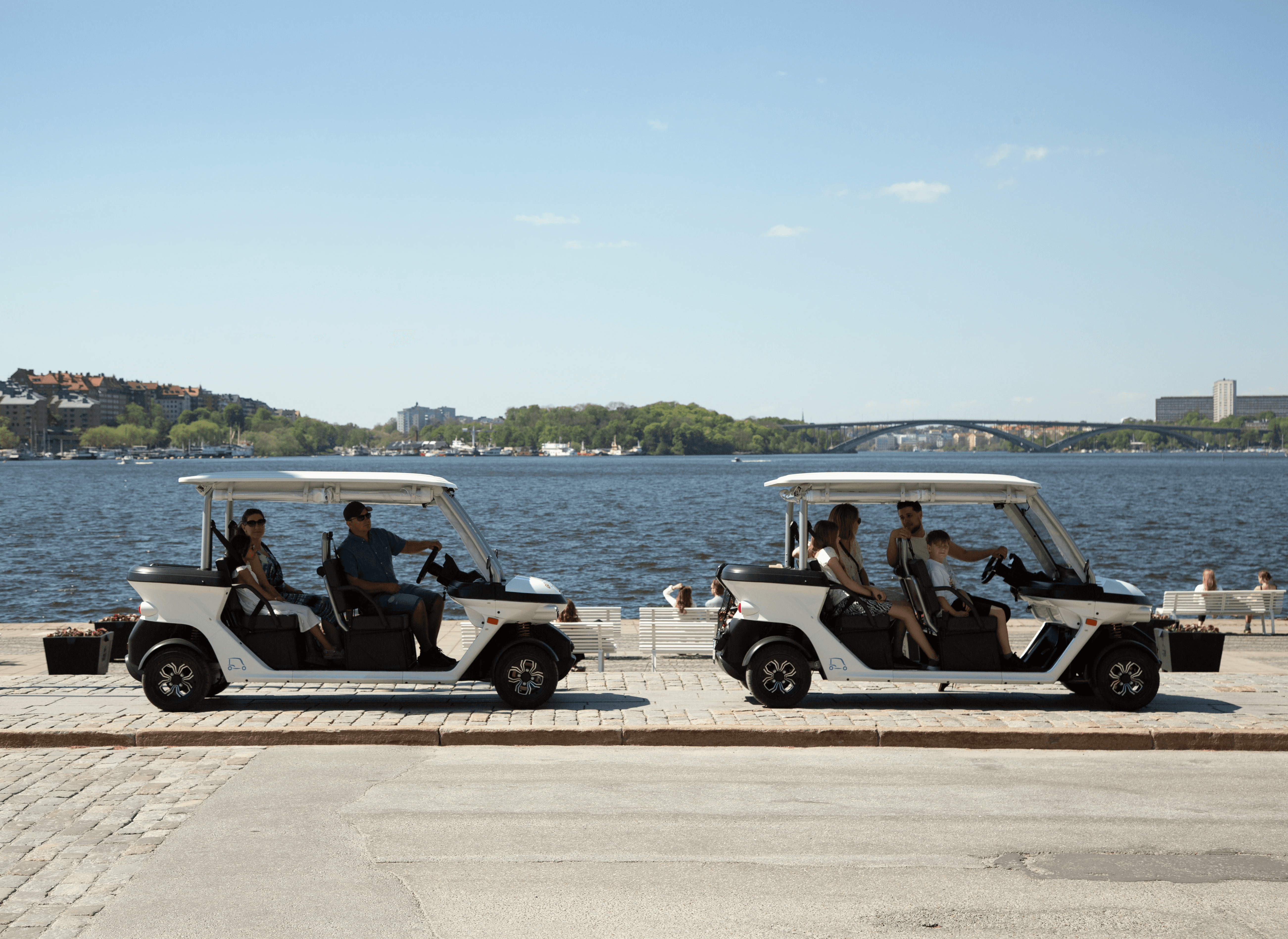golf cart tour Stockholm Gamla Stan