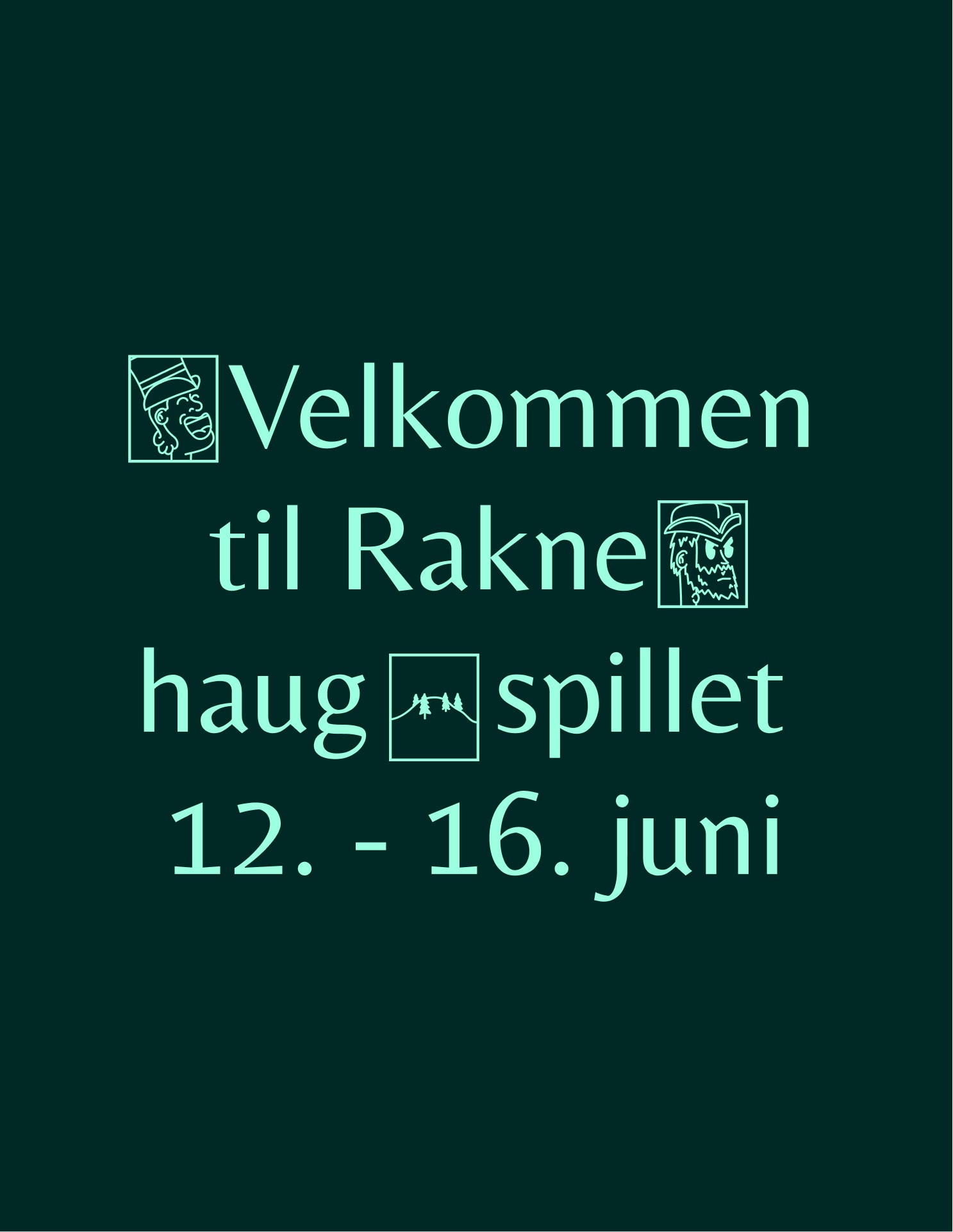 Raknehaugspillet poster