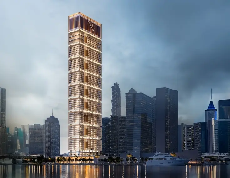 One by Binghatti building view