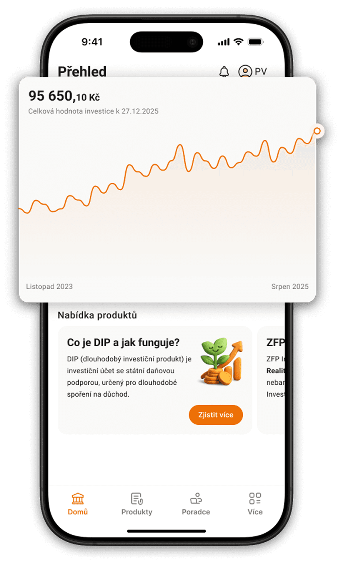 Ukázka mobilní aplikace Šanon klienta