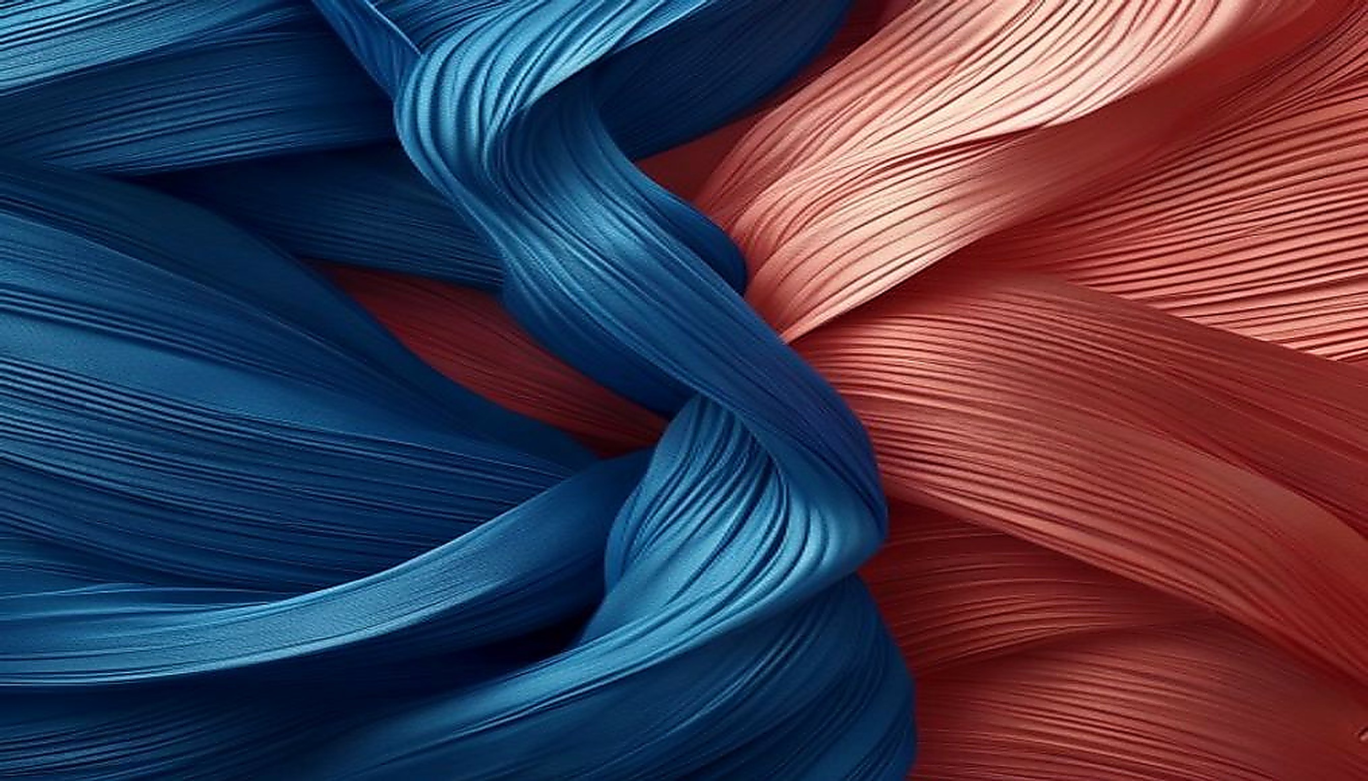 Loose threads organizing into a precise braid, showing how Claude design for design agencies transforms creative chaos into structured output.
