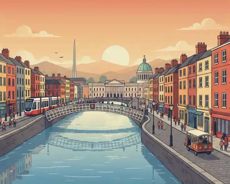 Dublin illustration