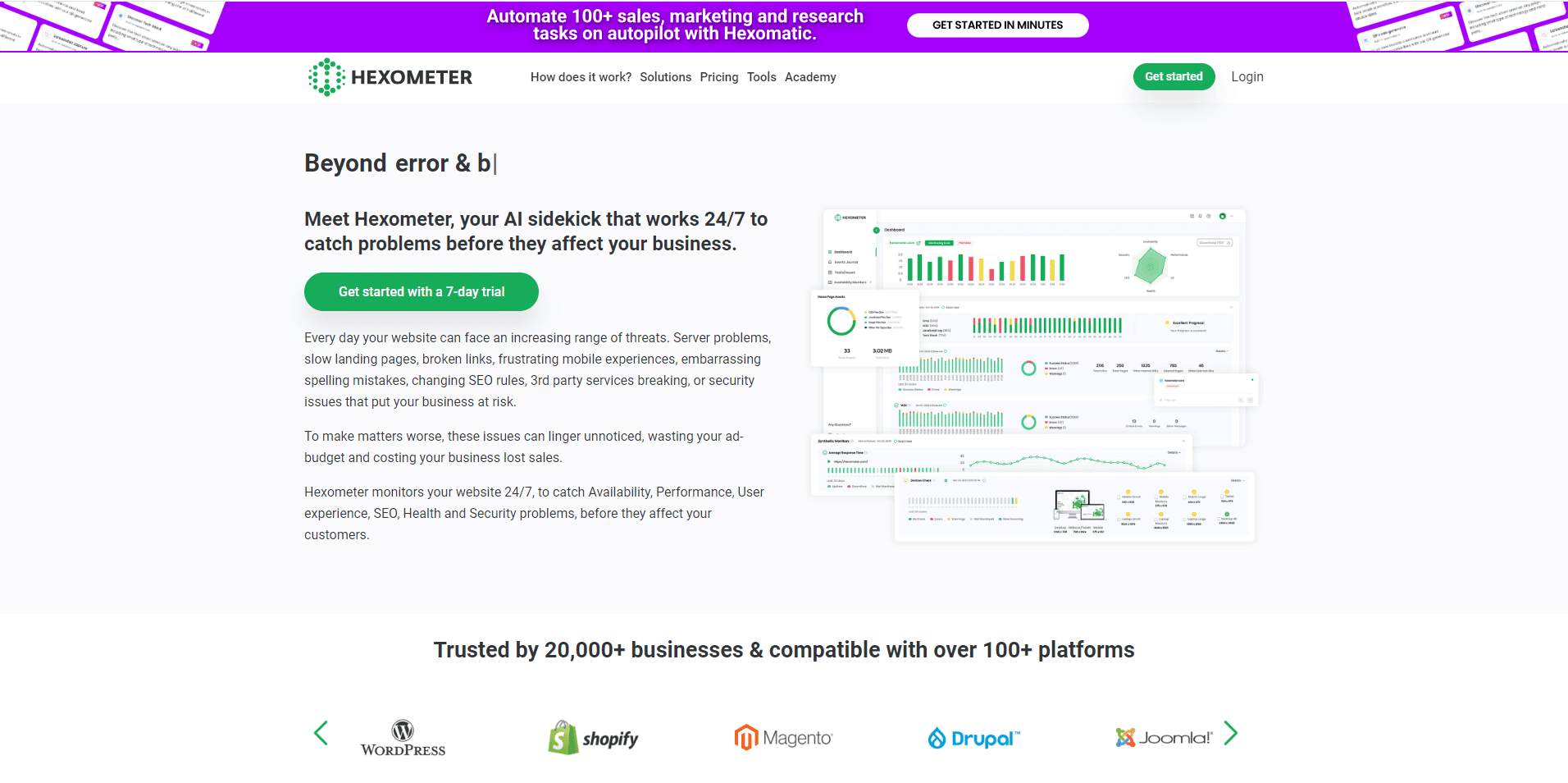 Hexometer Home Page