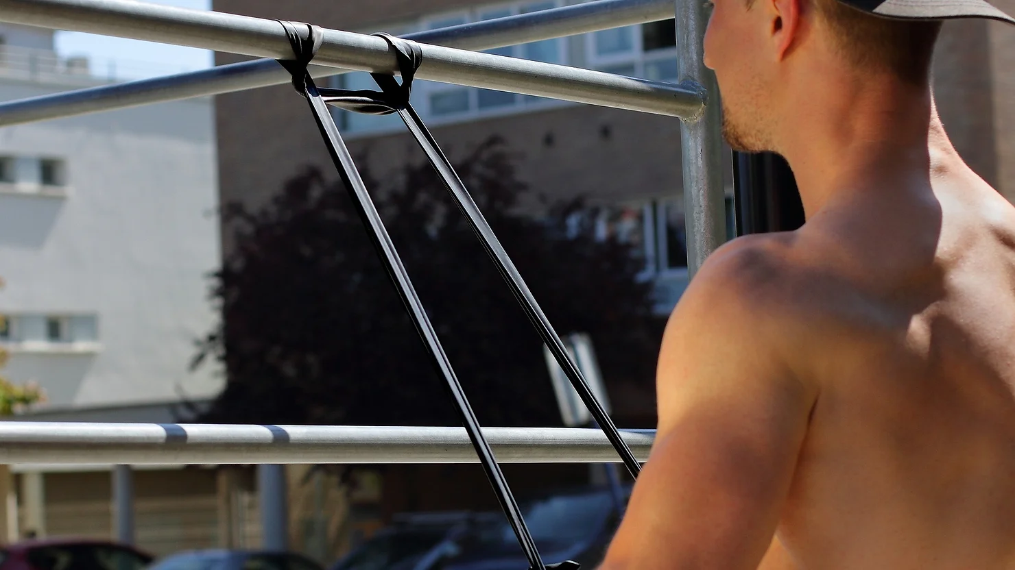 Trénink s odporovými gumami