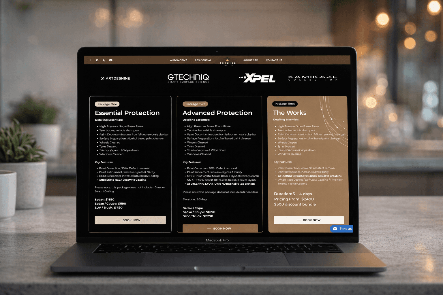 sydney detailing website