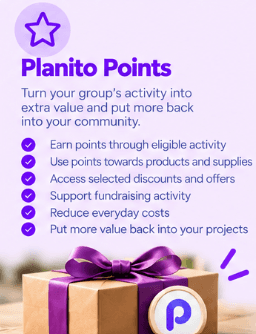 Plan fundraising campaigns, events and key dates with the Planito fundraising calendar