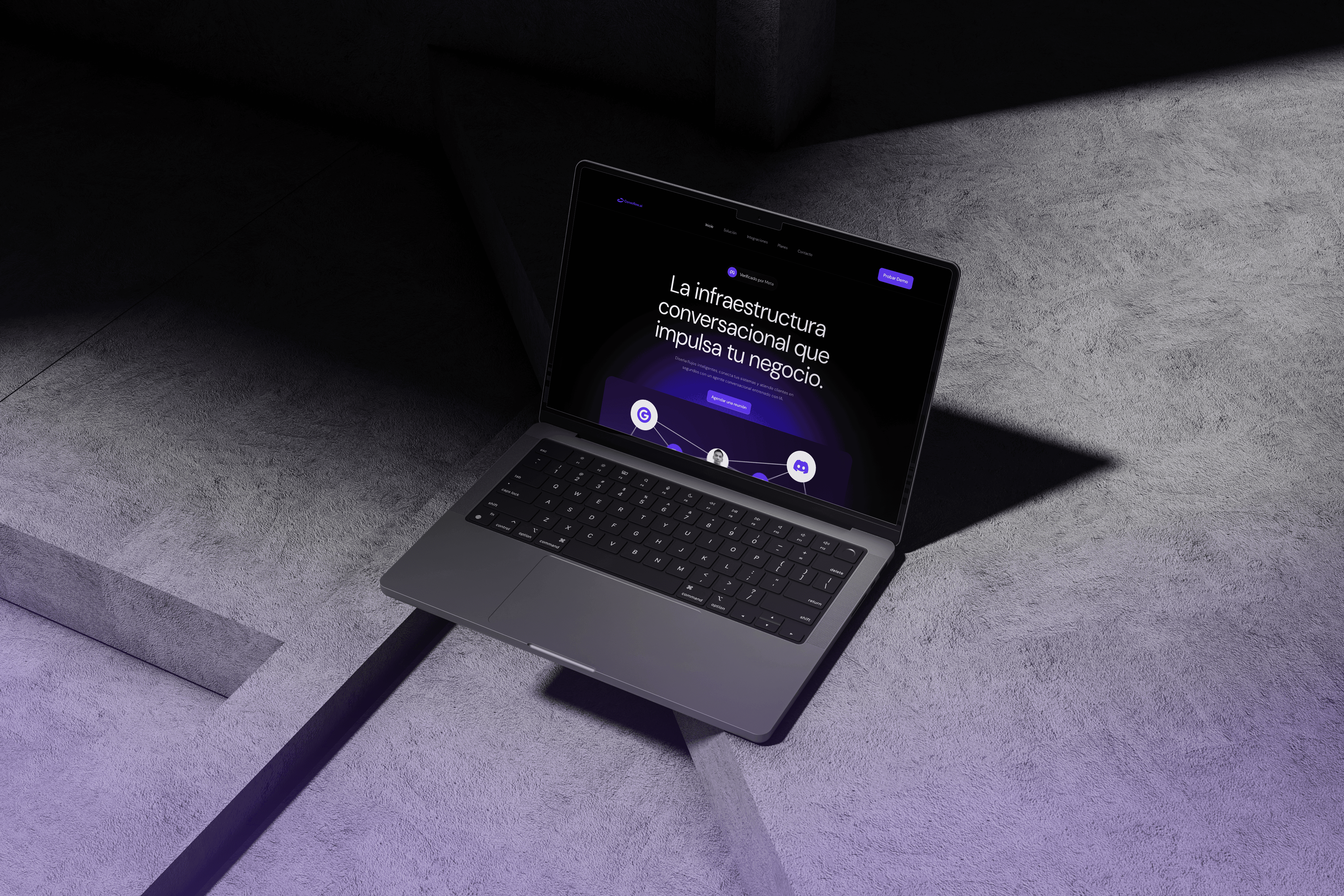 Convoflow landing page