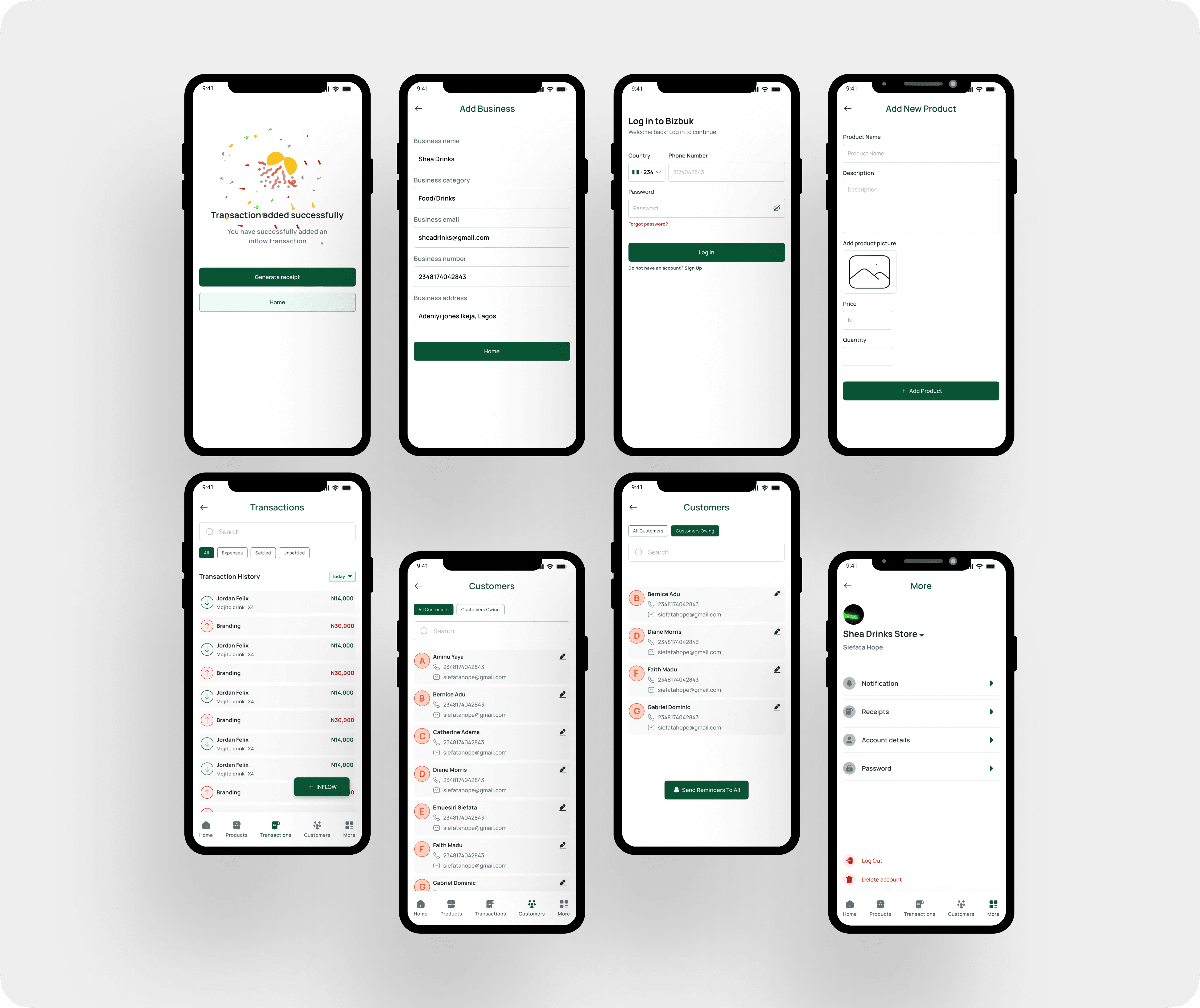 More designs of Bizbuk