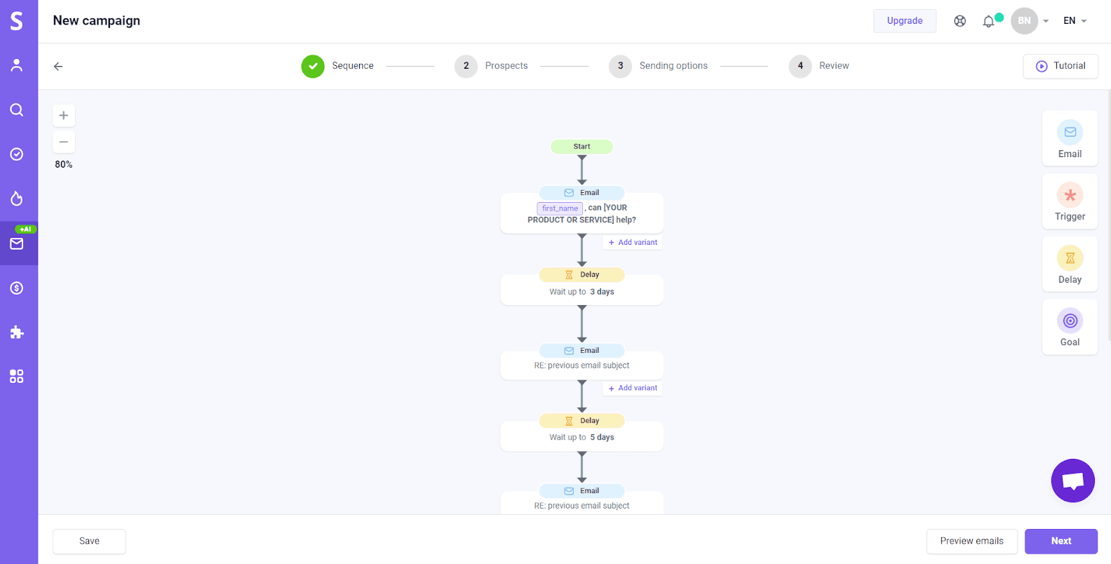 Snov.io Automation and Follow-Up Sequences