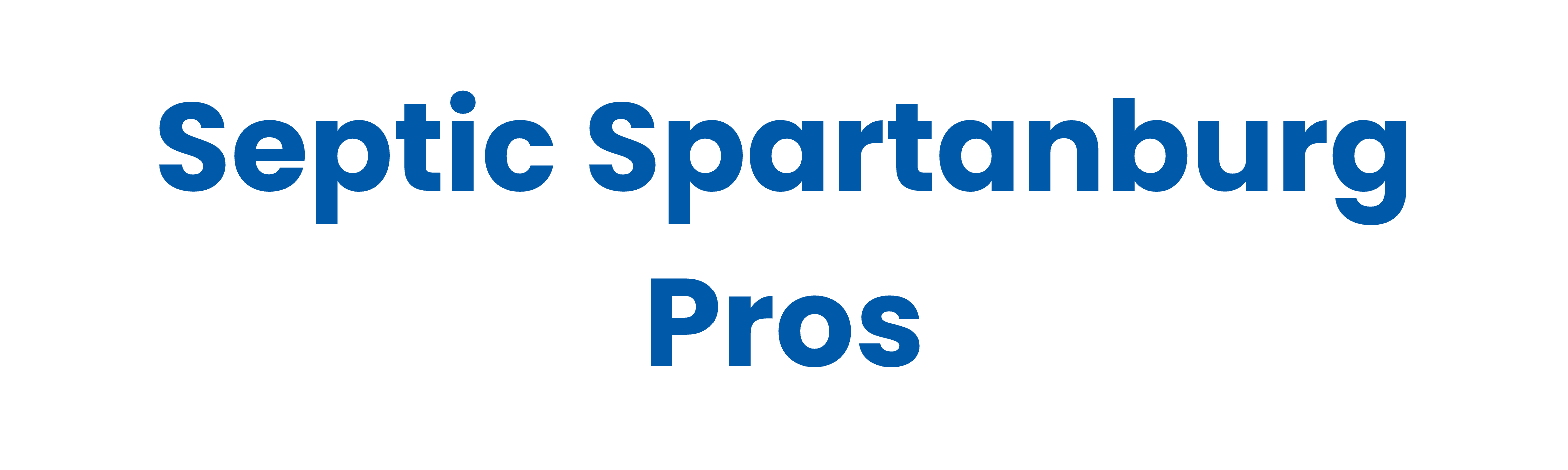 Septic Spartanburg Pros.