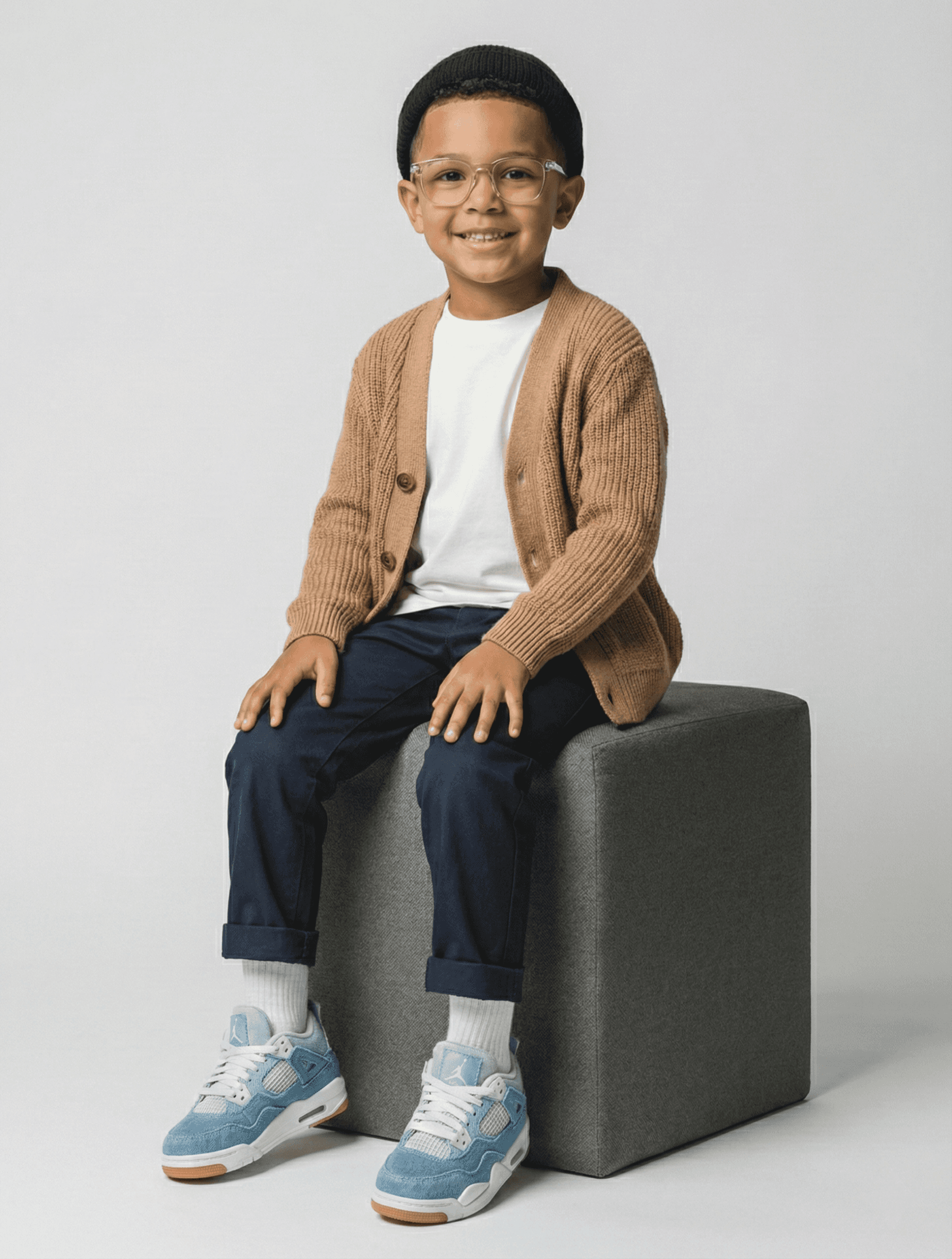 An image where a person wearing the product