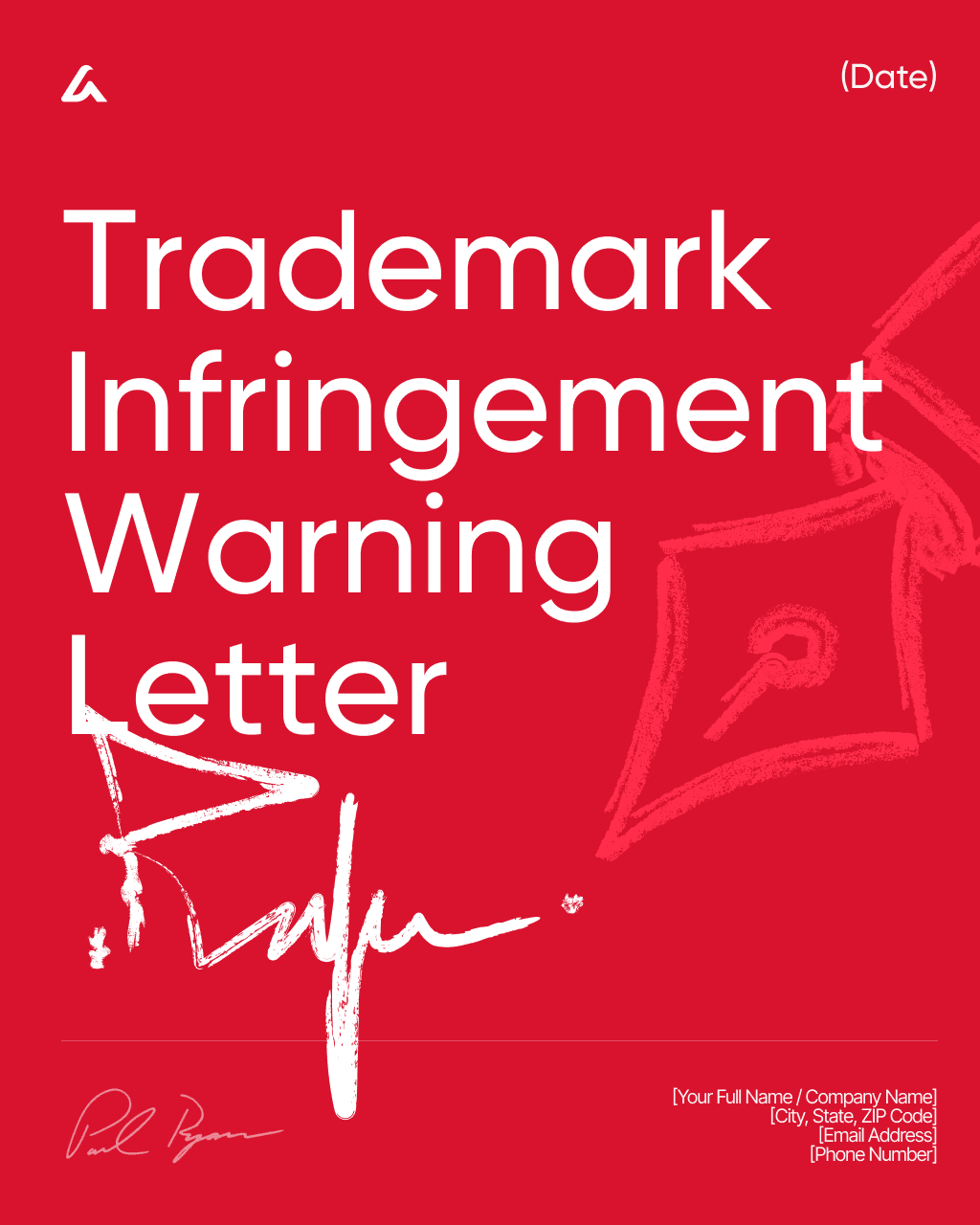 Trademark Infringement Warning Letter