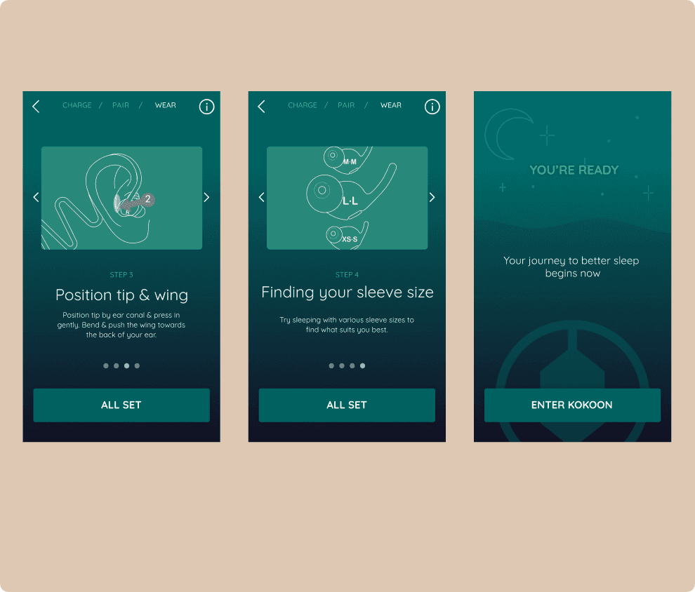 App onboarding flow
