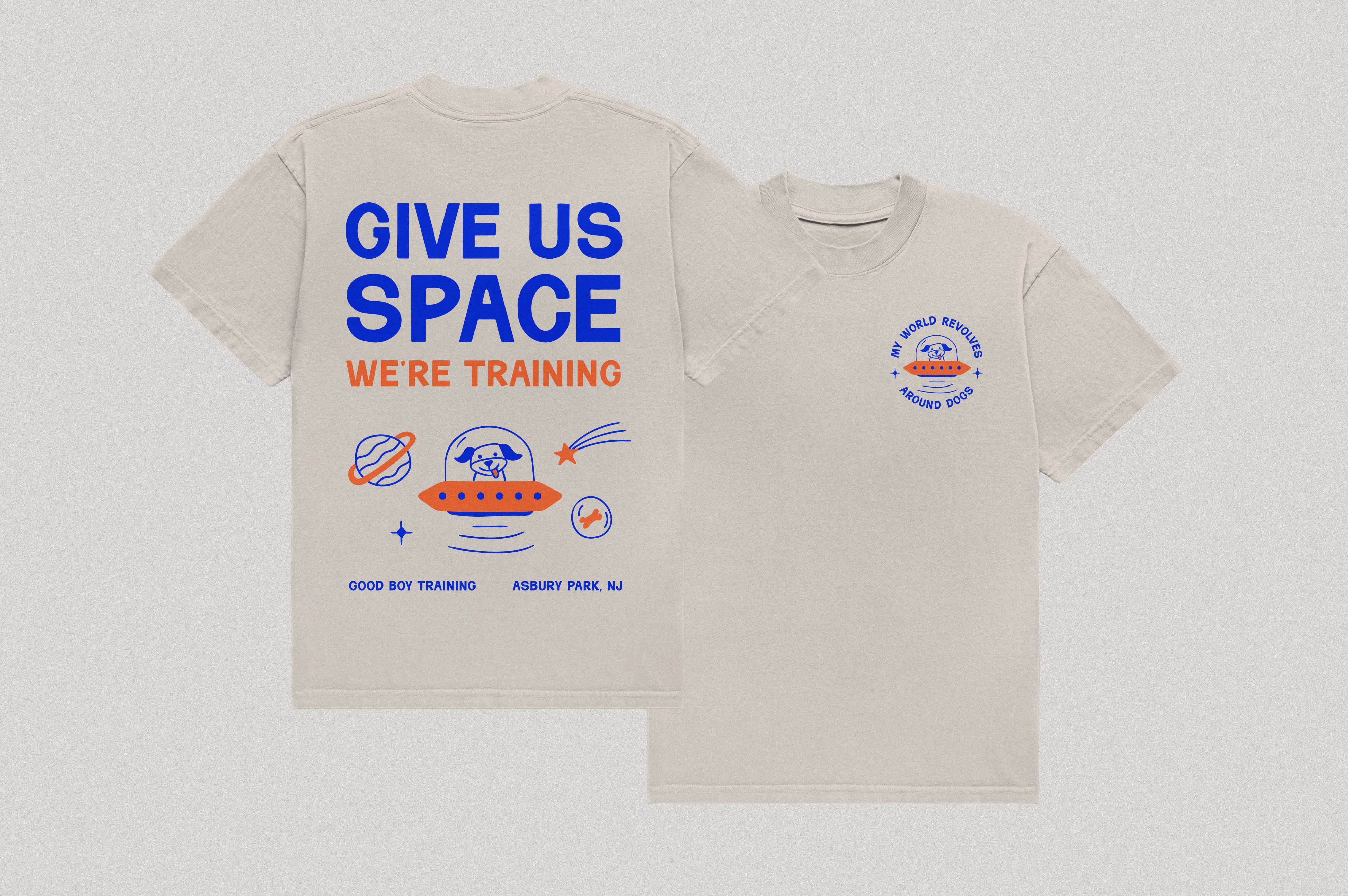 Good Boy Training shirt design