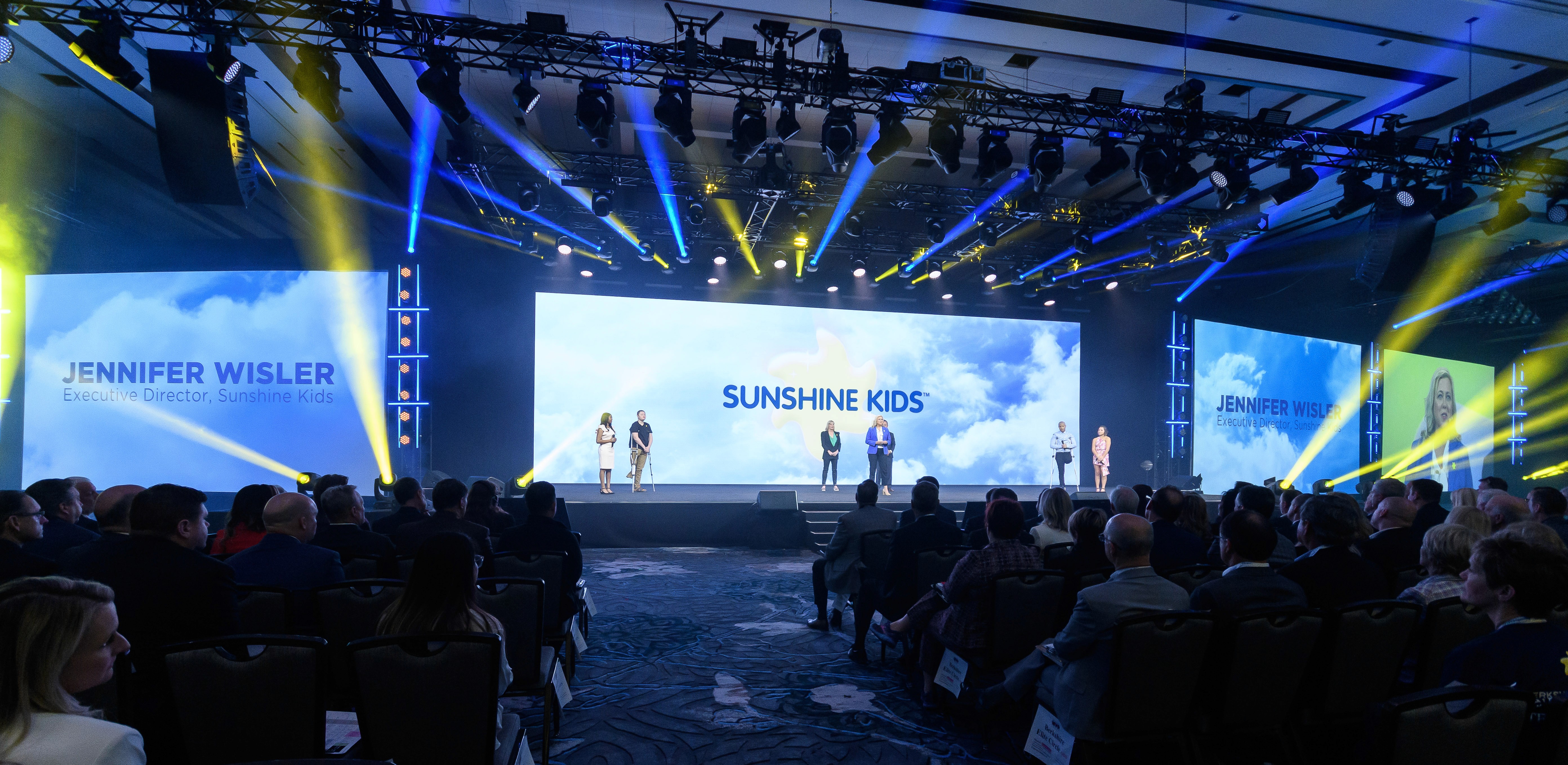 Berkshire Hathaway HomeServices Las Vegas Sales Convention staging and audience