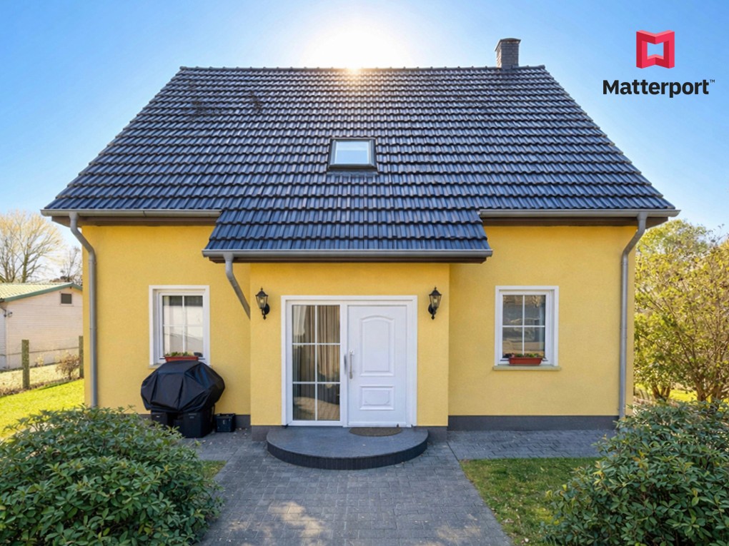 modern house with big windows