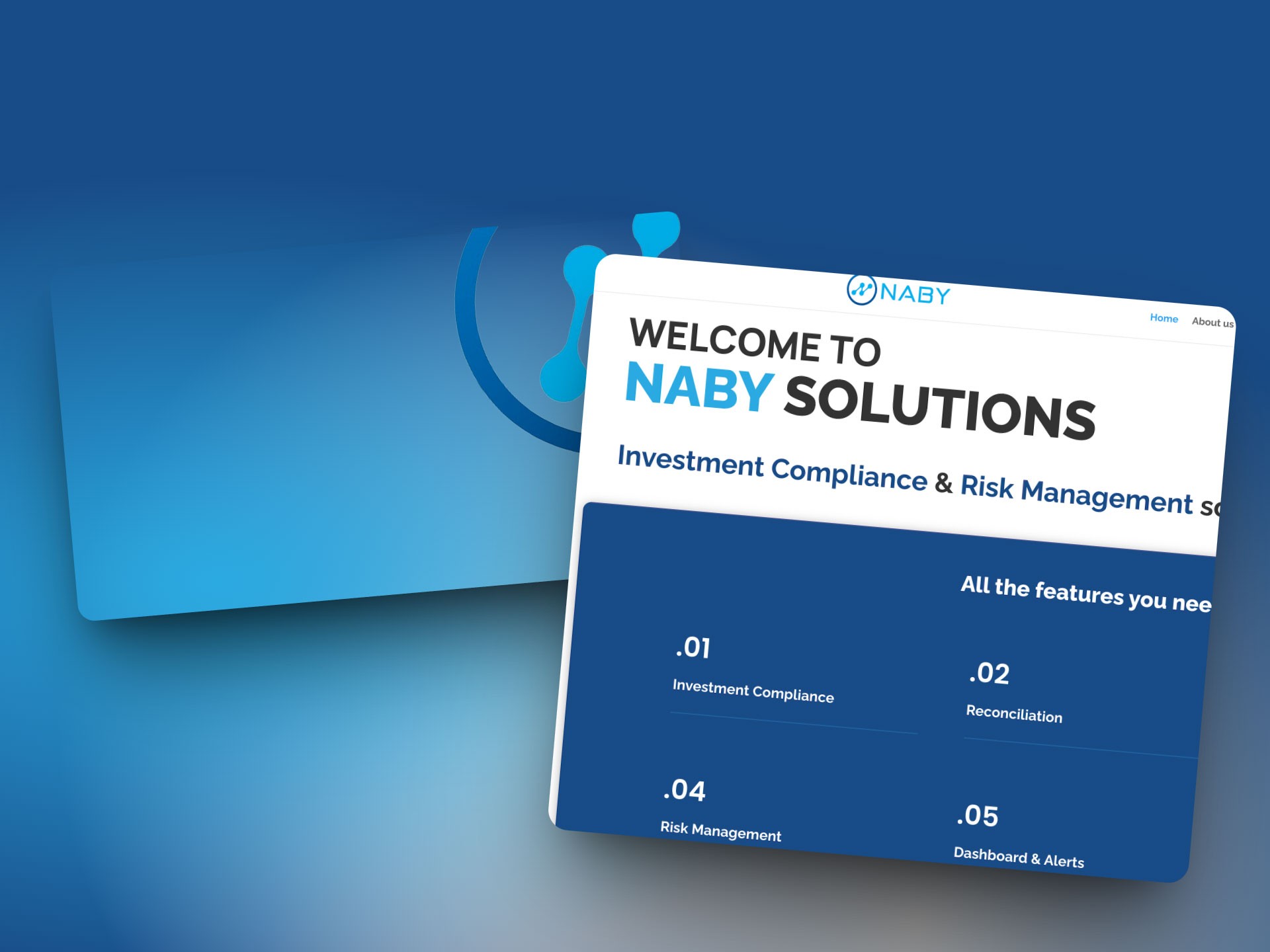 outils naby solutions logo et site internet