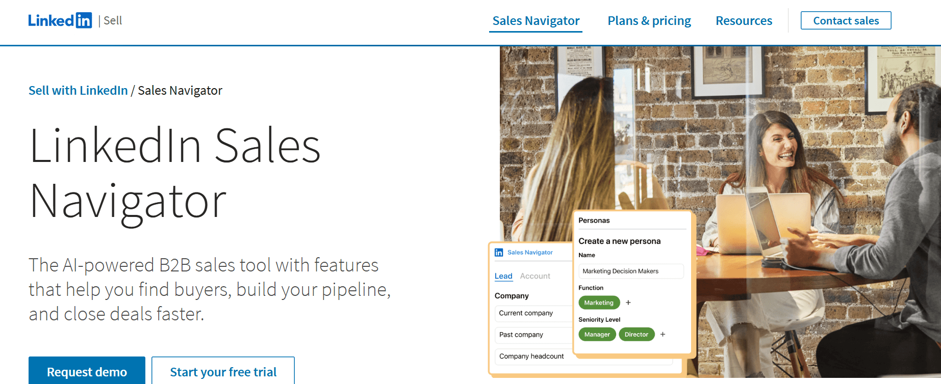 sales navigator - AI Assisted Sales