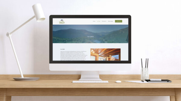 The screens inside a car