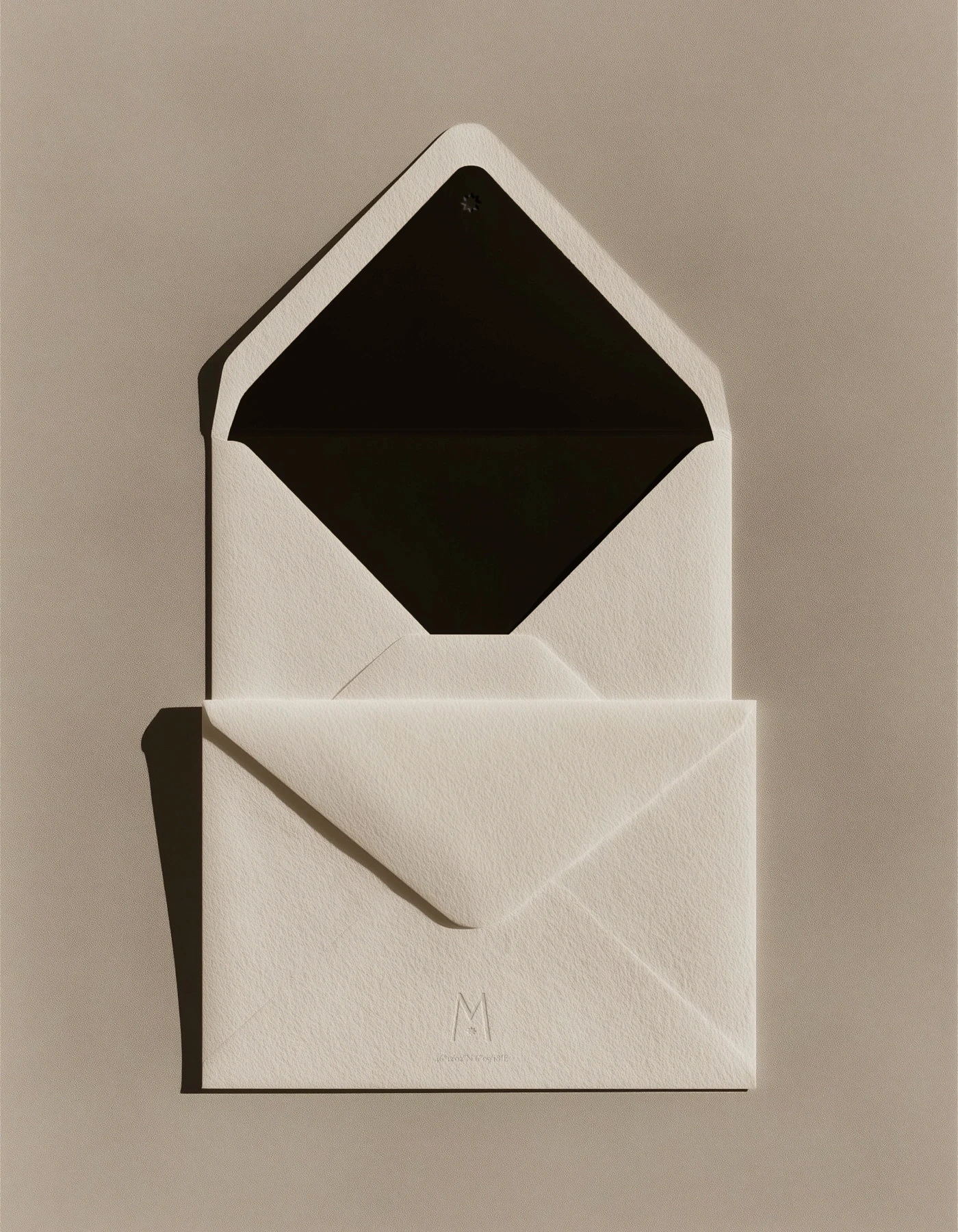 Luxury stationery and collateral for a luxury jewelry brand