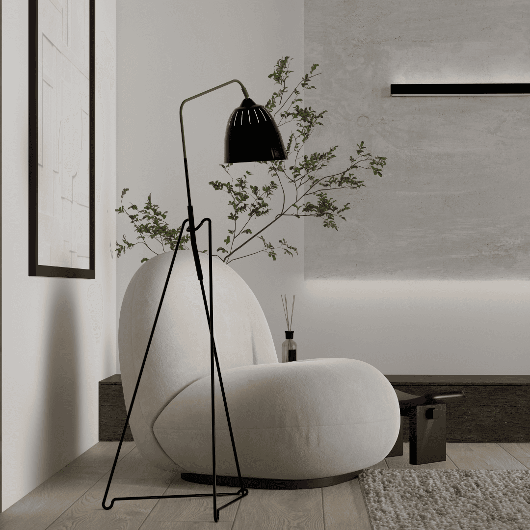 Close up sofa design