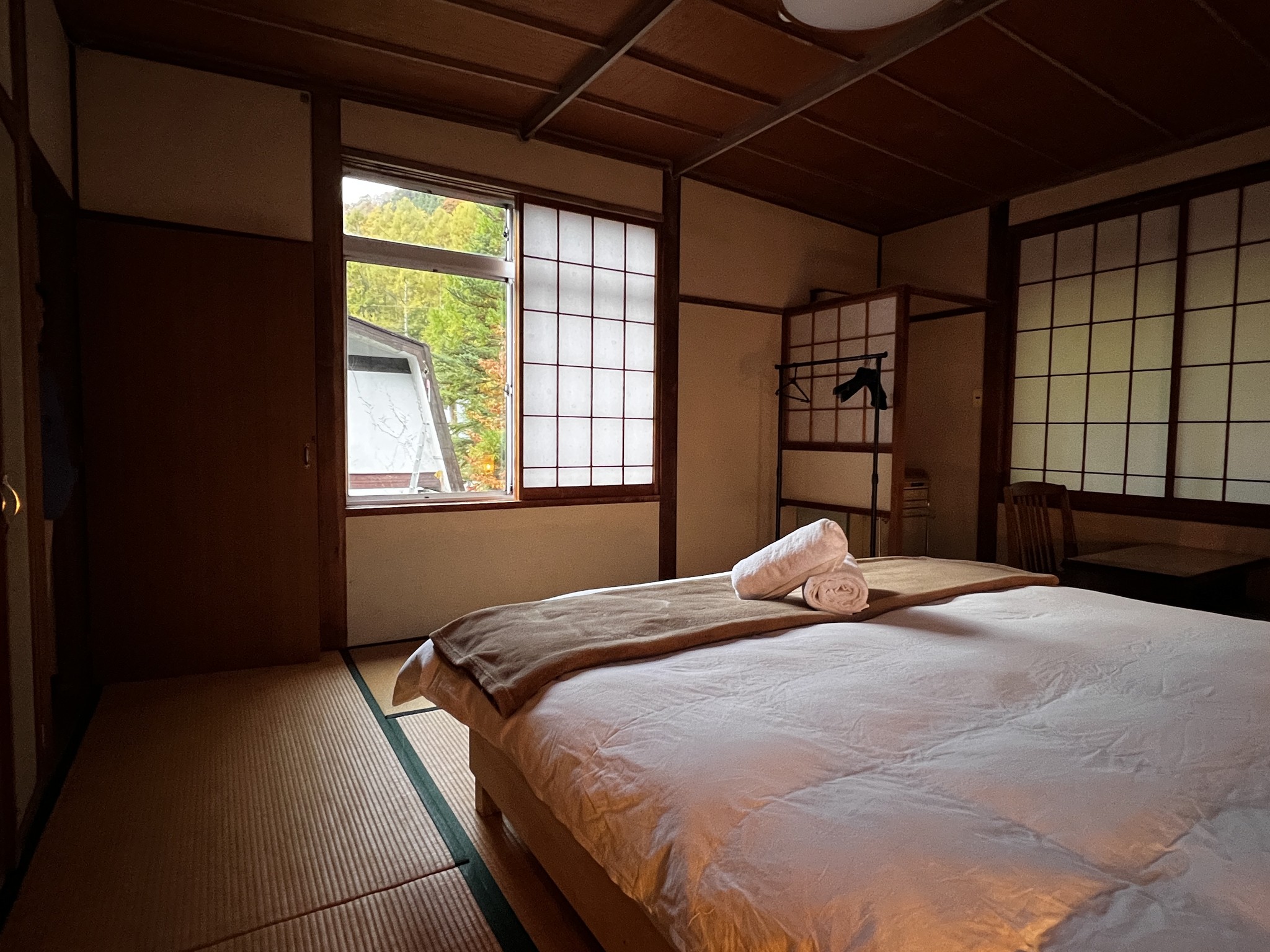 Experience a blend of luxury and tradition in this spacious room. Tatami flooring and traditional decor create a serene ambience, making it ideal for couples or solo travellers.