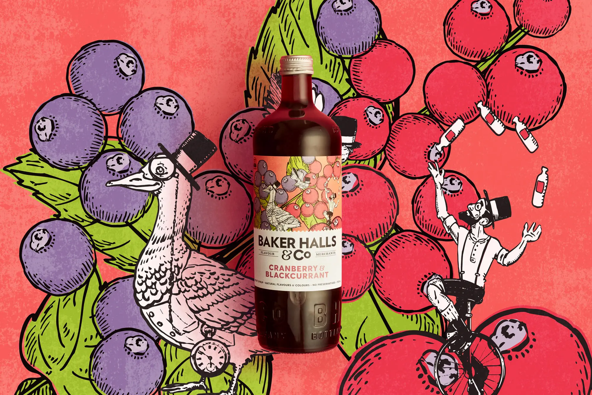 Image of Brand Identity work for Baker Halls