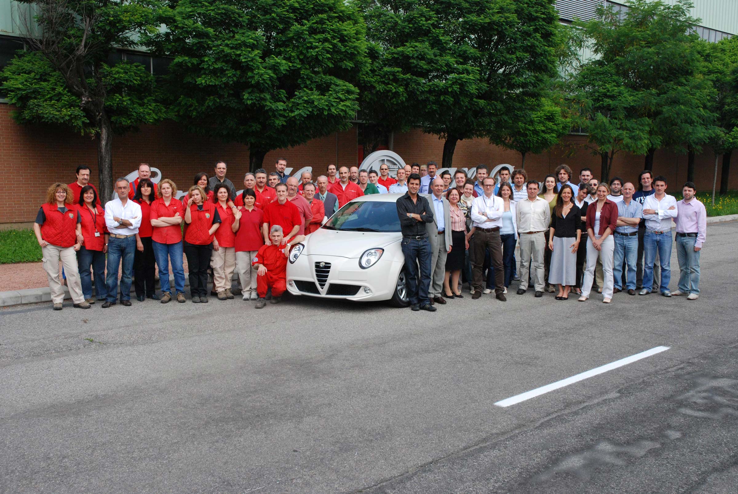 Alfa Romeo MiTo design team