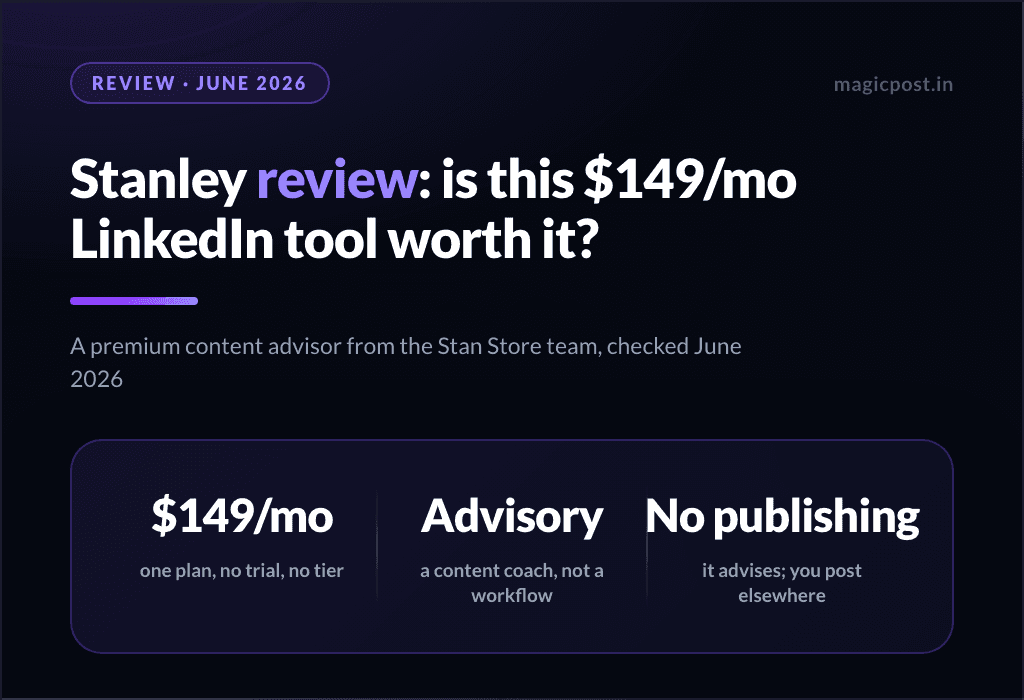 Stanley Review (2026): Is This $149/mo. LinkedIn Tool Worth It?