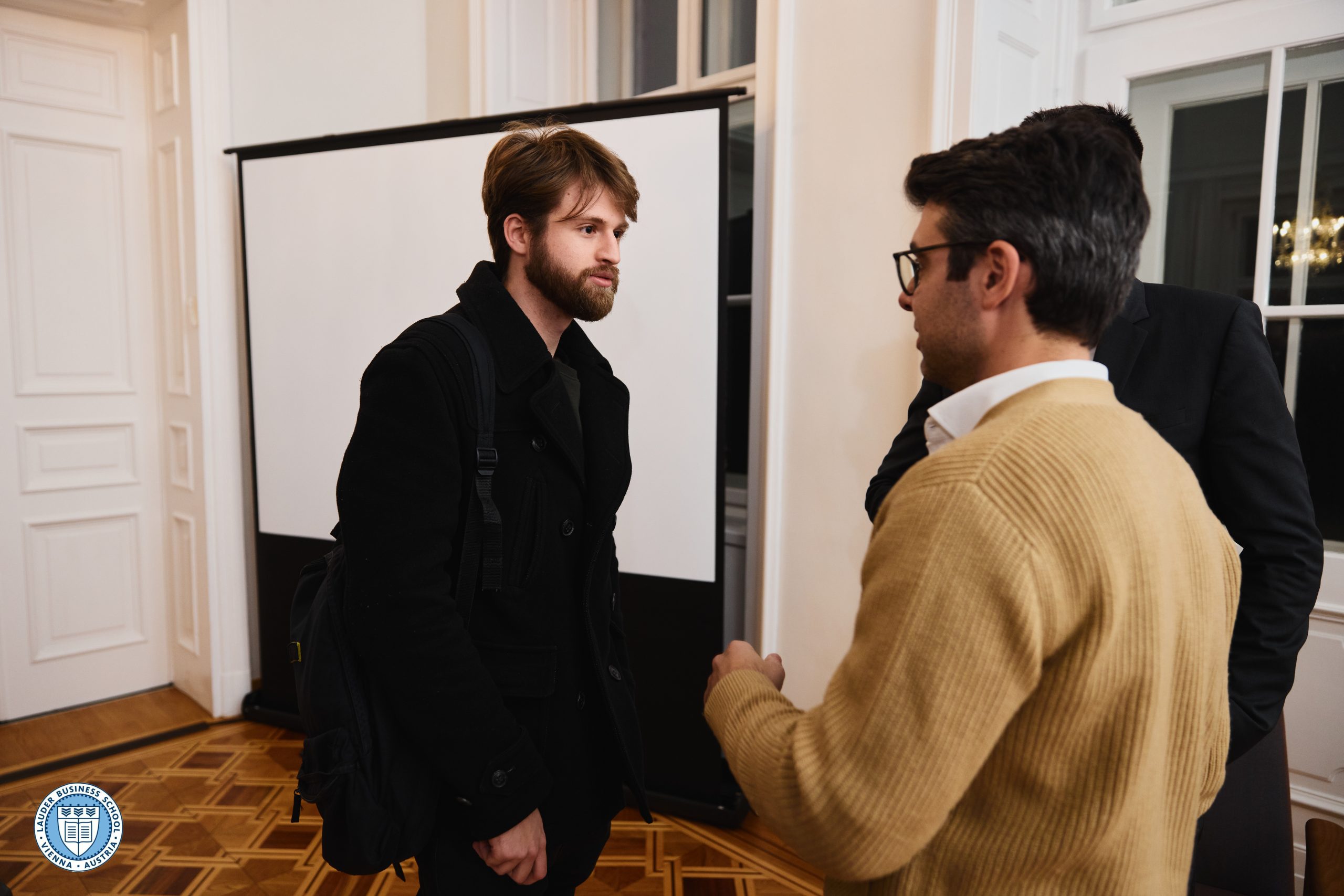  Dr. Omri Bergman, Head of Strategy & Operations for Central and Eastern Europe at Google, and Guest lecturer at LBS interacting with LBS student