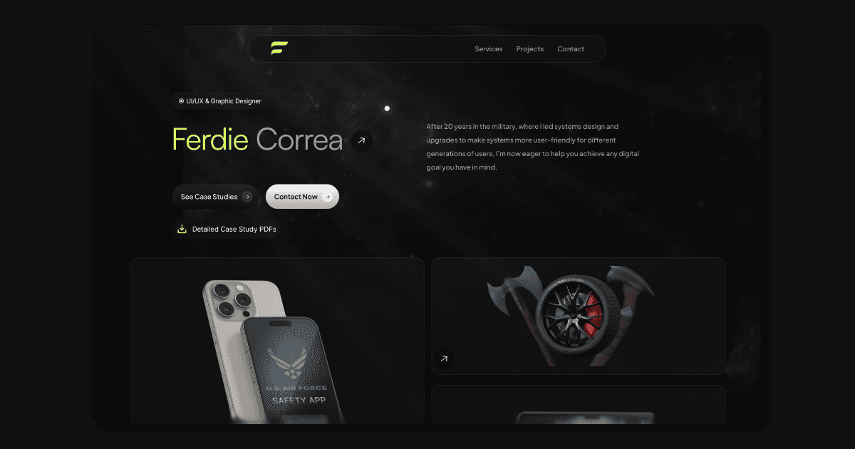 Ferdie Ferdie's Portfolio