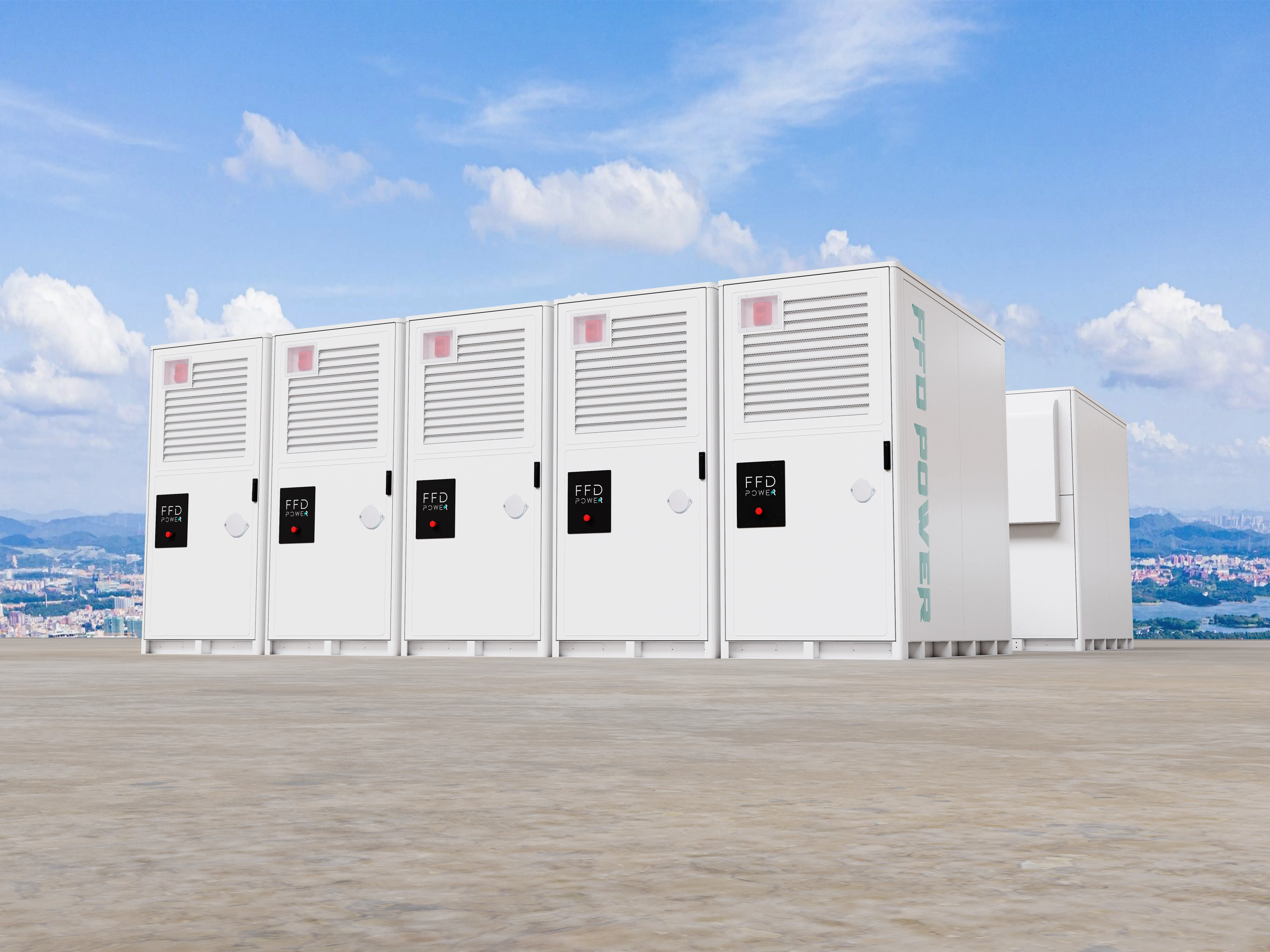 Lumen 125L sodium‑ion battery BESS solution for commercial energy storage
