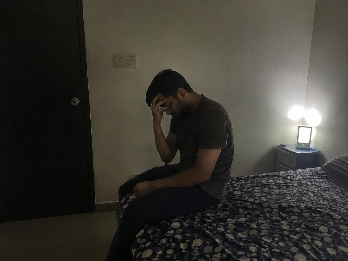 Person with migraine