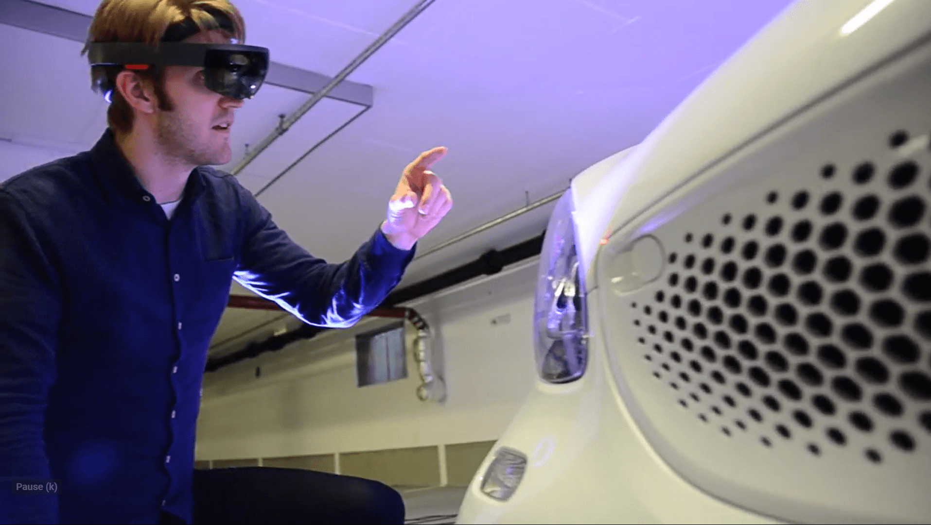 Foto Moritz with Hololens