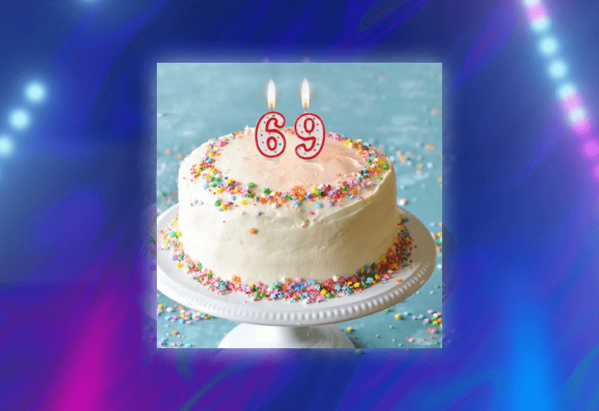 Moody surprise party birthday invitation featuring an old-fashioned drink with smoky green hues