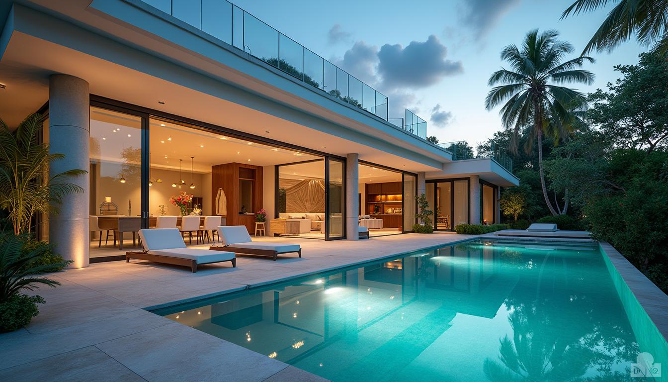 A modern pool villa in Thailand 