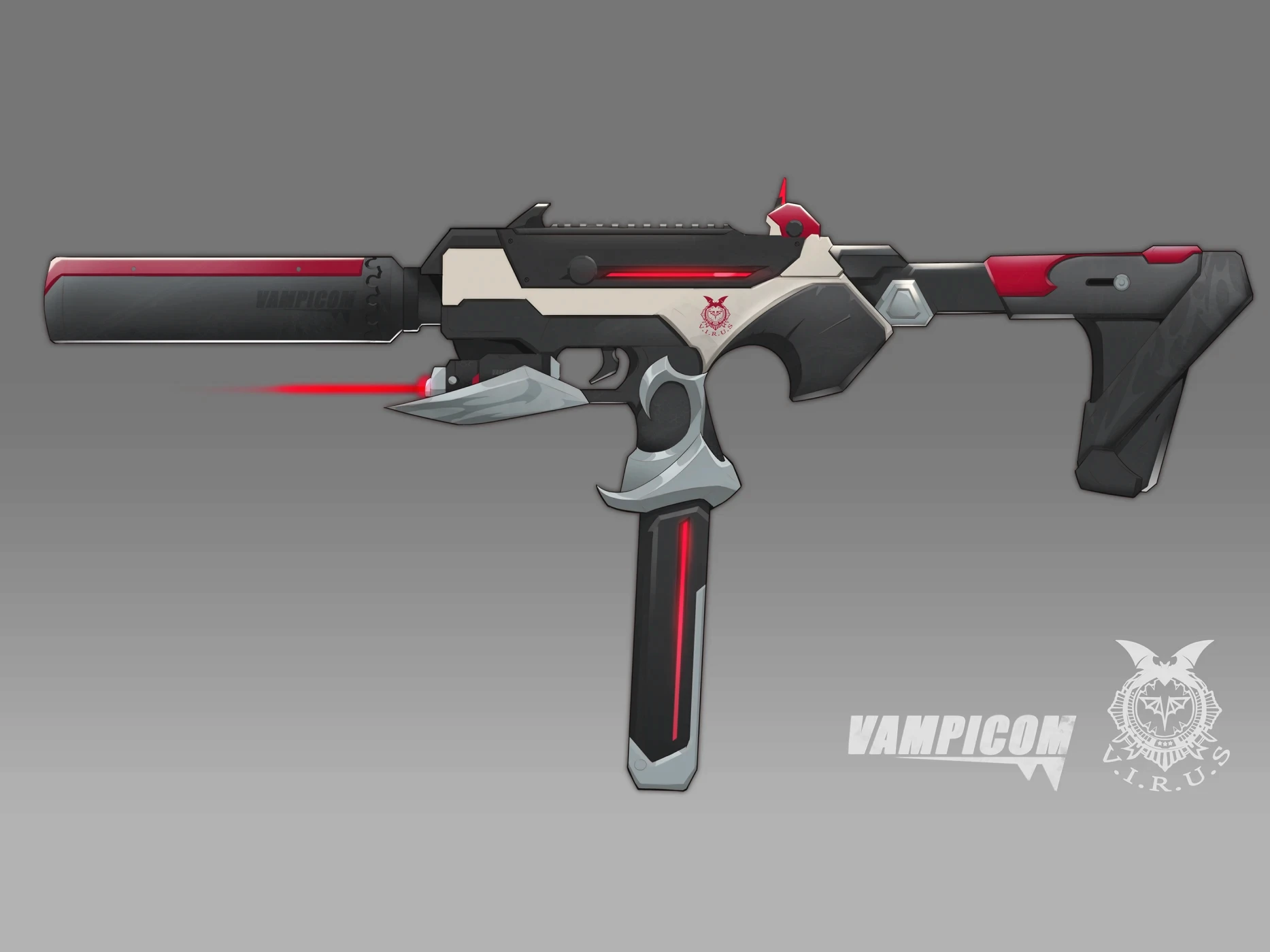 Vampicon weapon - concept art by Kuba Fidler