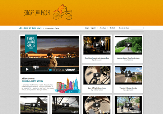share the path web design