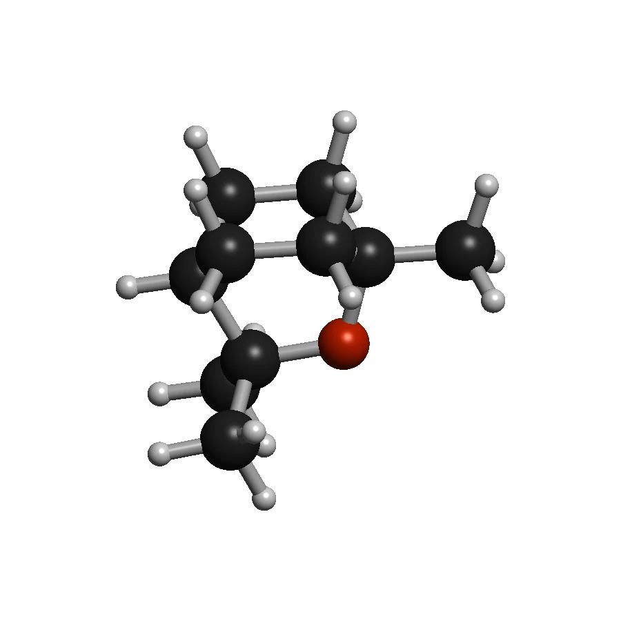 Eucalyptol molecular structure