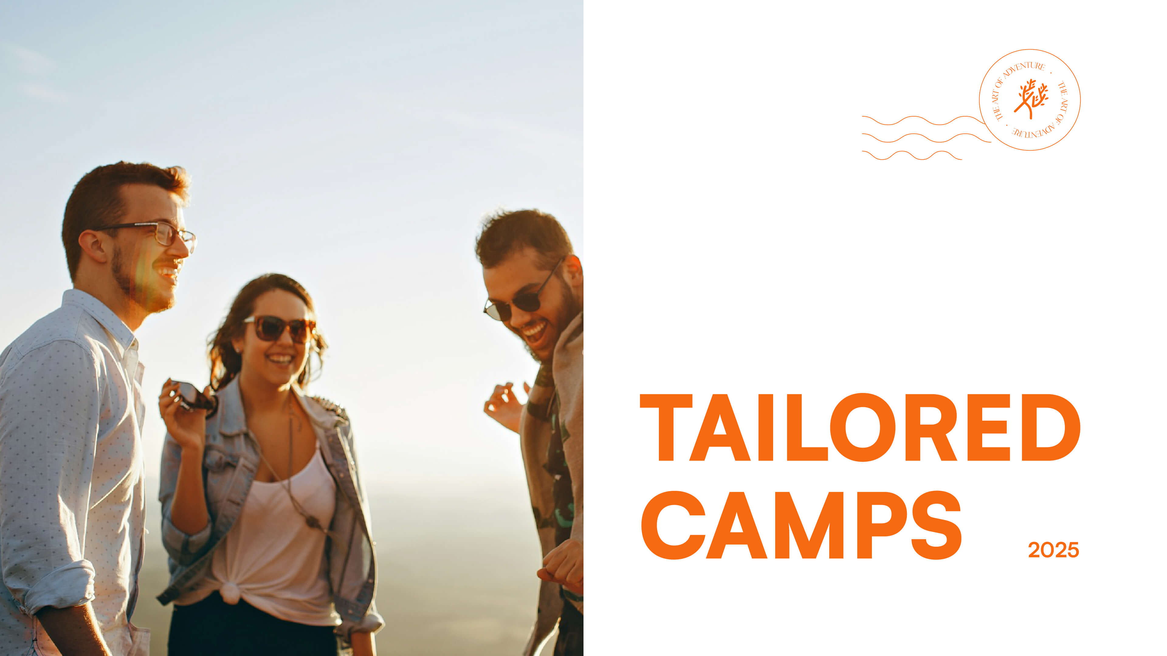 Tailored Camps cover postcard