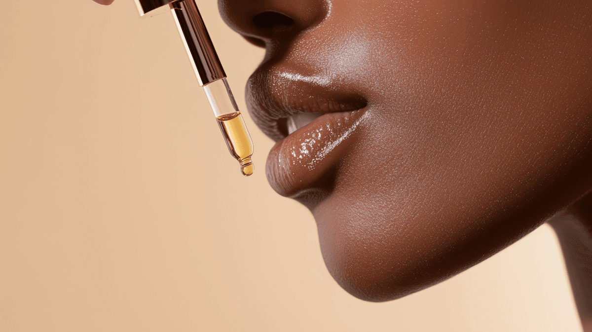 Skincare Glow Close-Up