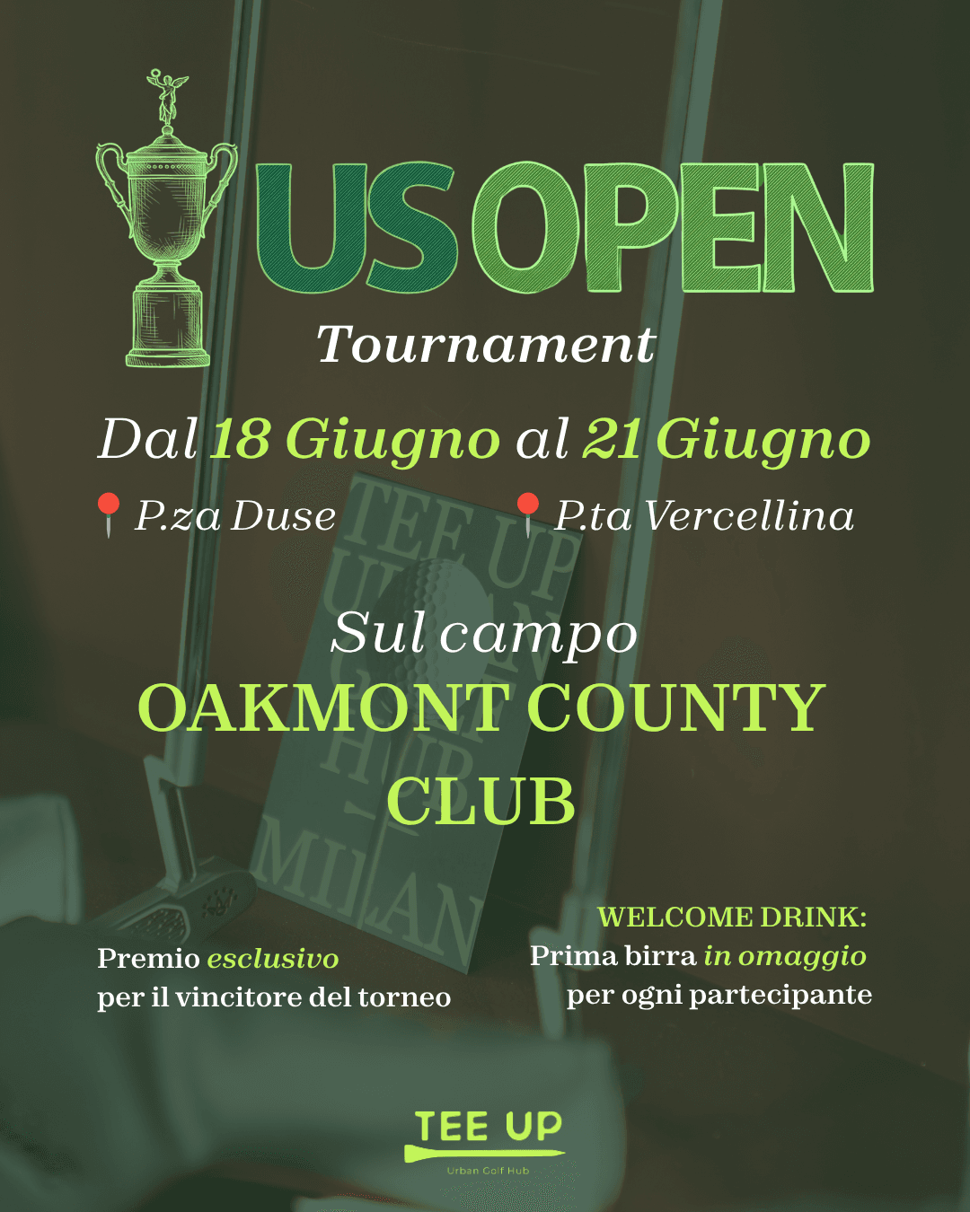 Us Open Tee Up Milano