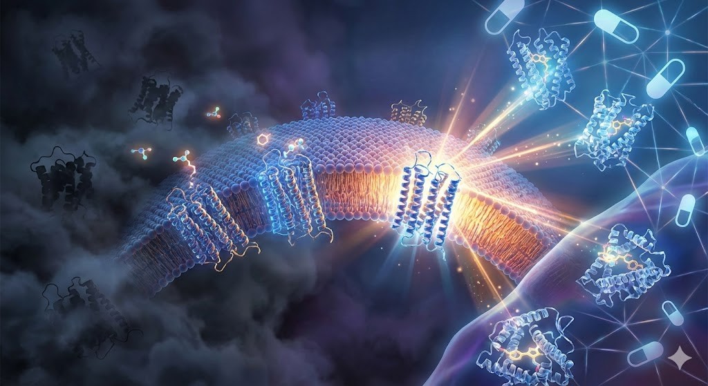 GPCR Proteins with Drugs