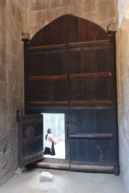 Maha Darwaza or the main entrance from inside.