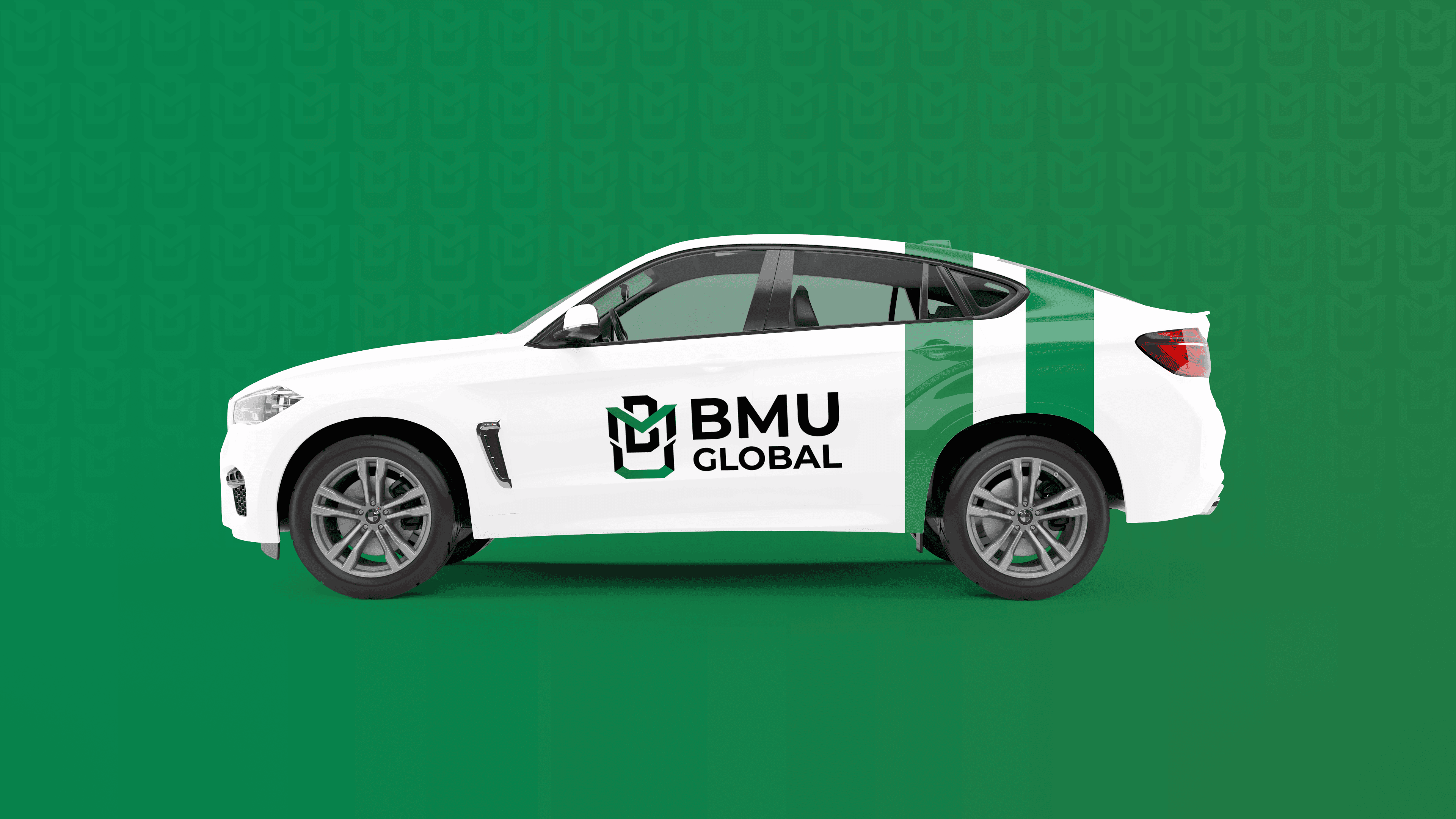 BMU Global Side View Car design mockup