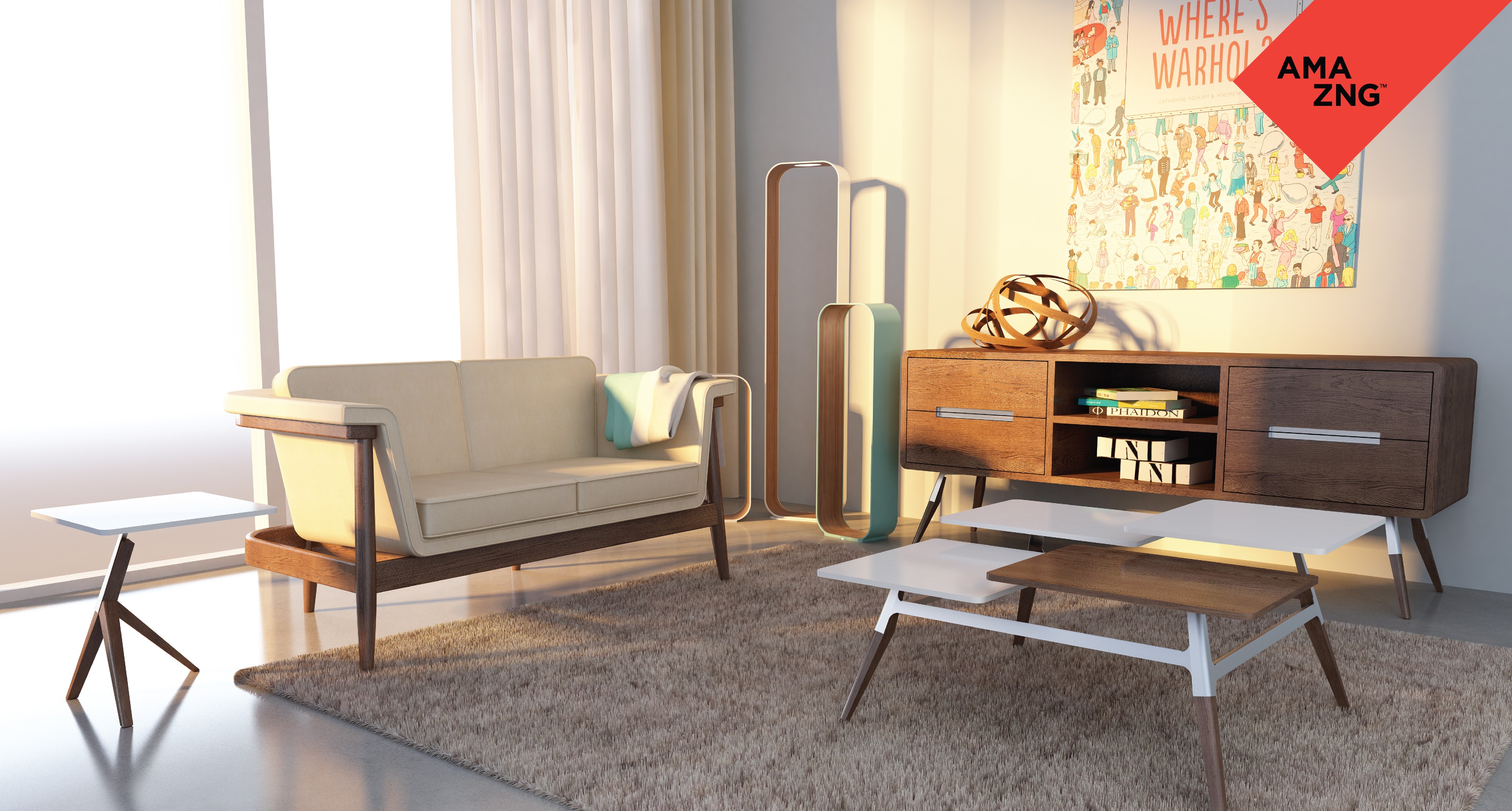 Amazng Furniture & Accessories | Digital-First Brand Identity for a premium Indian furniture brand