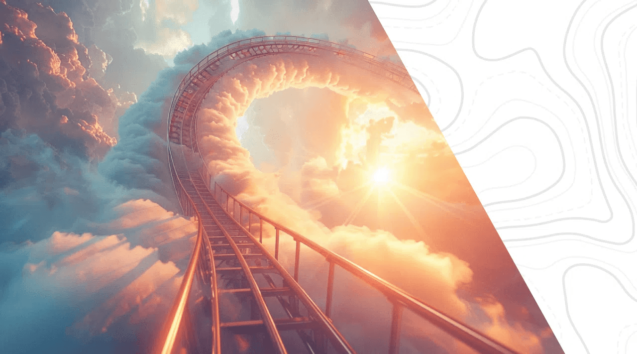 Close-up of blue flowers, glistening with droplets of water, creating a serene and calming atmosphere.