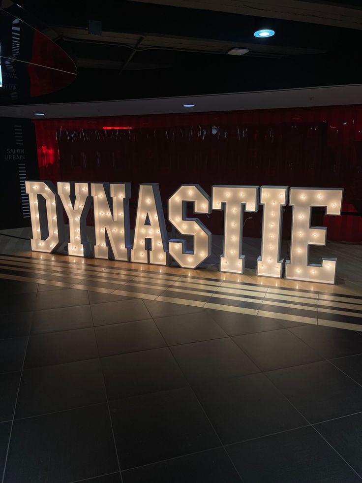 enseigne marquee pour évènement