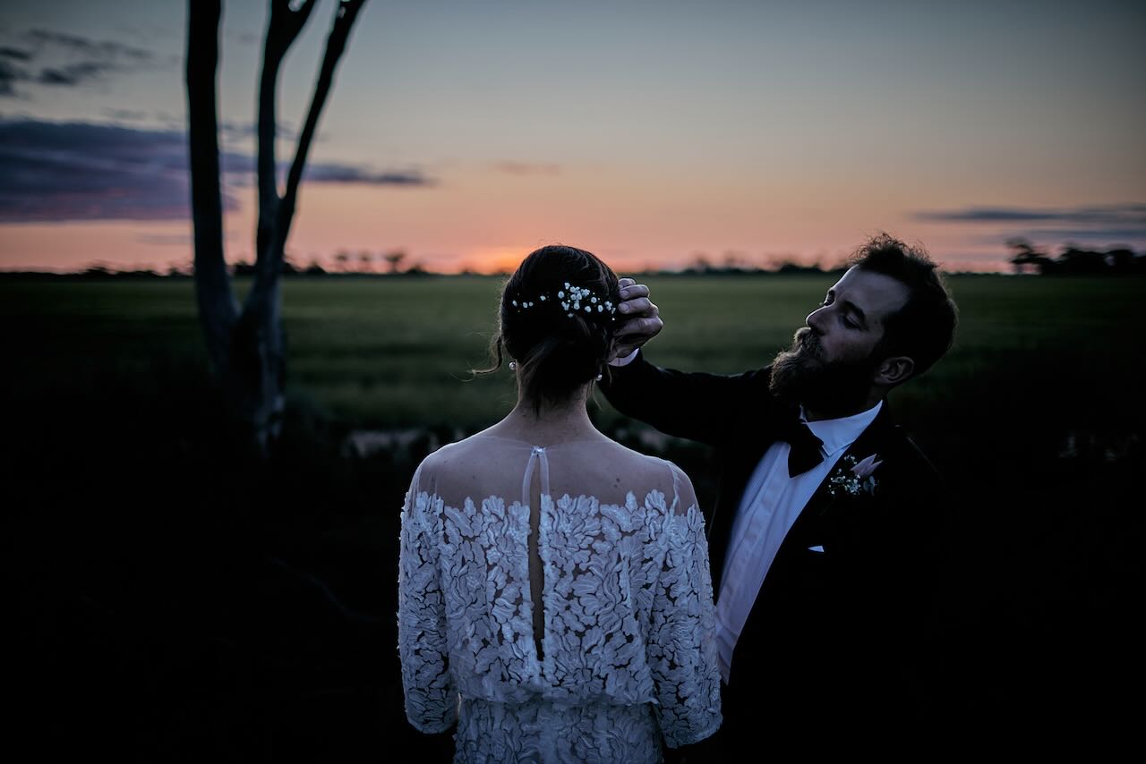 Wedding couple photograph